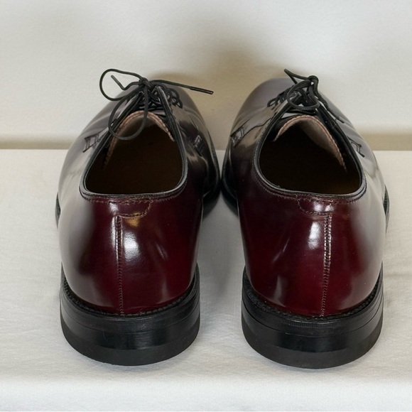 Florsheim Style 30834 Plain Toe Blucher Dress Shoe Dark Burgundy Men’s Size 12D - Picture 5 of 16